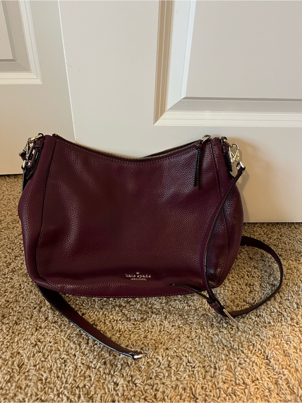 Kate Spade Purple Crossbody Purse - Picture 4 of 16